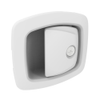 Push-to-Close-Latch, CH 751 Key , Paddle - Front, Cable/Rod, Multi-Point, Yes, Zinc Alloy, Powder Coat -- R3-22-350-70 - Image