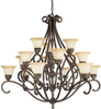 Large Chandeliers-Glass Shade - 86083 - Light Center (The)