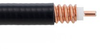 SPF-375 Low Loss Corrugated Coax Cable Black FRPE Jacket Superflexible Fire Rated -- SPF-375