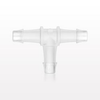 T Connector, Barbed, Natural - 61430 - Qosina Corp.