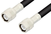 C Male to C Male Cable 36 Inch Length Using RG214 Coax - PE3605-36 - Pasternack
