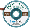 Desoldering Braid, Lead Free, .125 X 5, Antistatic, 25/pack Rohs Compliant Easybraid - 51AC9103 - Newark, An Avnet Company