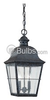 Two-Light Outdoor Hanging Lantern Fixture - 6062-46 - bulbs.com
