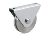 HEAVY DUTY STAINLESS STEEL ROLLER WITH BRACKET (V-SHAPE) - JS300-90V - JS300-90V - Sugatsune America, Inc.