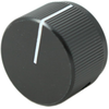 Knob, Al, 23.8Mm, Black, 6.4Mm; Shaft Type Multicomp - 74M2524 - Newark, An Avnet Company