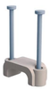 Cable Clamp, Nail-In, Polyethylene/white; Cable Clamp / Clip Type Essentra Components - 66AJ5231 - Newark, An Avnet Company