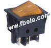 Double-poles Rocker Switch -- IRS-202-3A ON-ON - Image