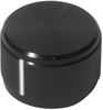 Round Knob With Side Indicator, 6.35Mm; Shaft Type Ehc (Electronic Hardware) - 88H1832 - Newark, An Avnet Company