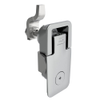 Compression Latch, Lift & Turn, Medium Size, Flush Style, Tool Locking, Phillips Recess, Zinc Alloy, Chrome Plated, Textured - 62-43-201-2 - Southco