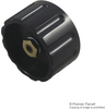 Knob, Black; Shaft Type Elma - 01M9613 - Newark, An Avnet Company