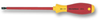Screwdriver, Slotted Head, 204Mm; Tip Size Wiha - 35M1224 - Newark, An Avnet Company