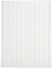 Brady Datab B-619 White Polyester Dot Matrix Dot Matrix Printer Label - 0.65 in Width - 0.2 in Height - DAT-17-619-10 - 662820-28970 - R. S. Hughes Company, Inc.