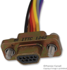 Micro-D Connector, Plug, 9 Position, Wire Leads; No. Of Contacts Itt Cannon - 40C2628 - Newark, An Avnet Company