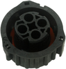 Circular Connector, Receptacle, 4 Position, Panel Mount; Product Range Amp - Te Connectivity - 20J5736 - Newark, An Avnet Company