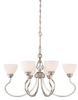 27026-SN Mid. Chandeliers-Glass Up - 604936 - Capital Lighting, Inc.