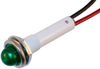 Panel Mount Indicator, Led, 9.65Mm, Green, 28V; Led Color Wamco - 86T5760 - Newark, An Avnet Company