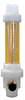 Acrylic In-Line Flowmeter with Valve, argon, 180 to 1800 L/min, 3/4