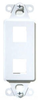 Datacommunication Face Plate - KS226-BK - Legrand - Pass & Seymour
