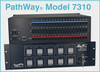 10-Channel, Dual Channel RJ45 Cat5e A/B Switch w/Telnet, Keylock - Model 7310 - Electro Standards Laboratories