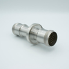 MS Series, Thermocouple Feedthrough, Type E, 10 Pairs, Double-Ended w/ Air & Vacuum-side Connectors, 2.50″ Dia Stainless Steel Weld adapter - A1097-1-W - MPF Products, INC.