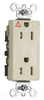 Duplex/Single Receptacle - TRIG26262-I - Thomas & Betts Corporation