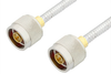 N Male to N Male Cable 18 Inch Length Using PE-SR401FL Coax - PE34149-18 - Pasternack