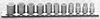 Drive Socket Set - J47201 - Proto® Industrial Tools