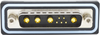 Combo D-Sub Conn, Plug, Db-9W4, Panel, Ip67; Product Range Norcomp - 76AH5198 - Newark, An Avnet Company