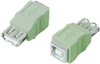Usb Adapter, 2.0 Type A-Type B; Usb Connector Convert From L-Com - 88M2208 - Newark, An Avnet Company