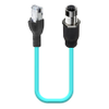 Fast Ethernet Cat5e, double-ended cord set, RJ45 male, -- 0985 YM57530 104 - Image