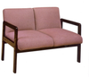 Straight-leg based lounge loveseat - JC5975 - Jess Crate Furniture