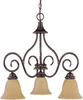 60-2889 Mid. Chandeliers-Glass Down - 402273 - Capital Lighting, Inc.
