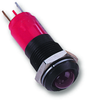 Led Panel Mount Indicator, Black Chrome Bezel, Red, 14 Mm, 24 V, 17 Ma, 700 Mcd, Ip67 Rohs Compliant Cml Innovative Technologies - 26M6118 - Newark, An Avnet Company