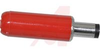 MINATURE POWER PLUG;2 CONDUCTORS;RED HANDL;SOLDER LUGS - 70214509 - Allied Electronics, Inc.