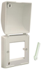 Faceplate, 2Port, Modular Conn, Abs, Wht; Accessory Type Tuk - 32AC7588 - Newark, An Avnet Company