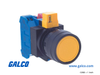 IDEC Pushbutton Non-Illuminated - HW1B-M1F20-R - Galco Industrial Electronics