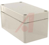 Enclosure;NEMA;ABS Plastic;UL94 HB;Watertight;Flat Lid;Lt Gray 4.7x2.6x2.4in - 70163899 - Allied Electronics, Inc.