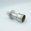MS Series, Multipin Feedthrough, 35 Pins, 700 Volts, 10 Amps per Pin, 0.056″ Dia Conductors, w/ Air-side Connector, 2.95″ QF / KF Flange - A0745-2-QF - MPF Products, INC.