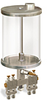 (Formerly B3153-15X01), Multiple Feed Manual Lubricator, 1/2 gal Pyrex Reservoir, 4 Feeds - B3153-064P04B111GW - Oil-Rite Corp.