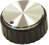 Knob, Round W/indicator Dot, 25.4Mm, Blk Rohs Compliant Multicomp Pro - 39AH5522 - Newark, An Avnet Company