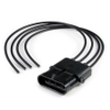 Aptiv 12010974 Female 4-Contact Shroud Half Weather-Pack Connector with 10
