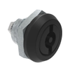 Quarter-Turn Cam Latch, 3 mm Double Bitted Recess, Without Cam, Sealed, Nylon, Black - E5-6-063-UU1 - Southco