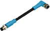 Sensor Cord, 4P M8 Plug-M8 Rcpt, 16.4 ; Connector Type A Te Connectivity - 95AC0410 - Newark, An Avnet Company