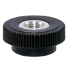 Push-Pull Knurled Knobs -- ICK-2075 - Image