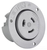 Locking Flanged Receptacle Outlet - L3720-FO - Hubbell Wiring Device-Kellems