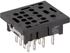 Relay Socket, 14Pin, 7A, 300V; Socket Mounting Idec - 13M3024 - Newark, An Avnet Company
