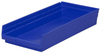 Akro-Mils 513 cu in Blue Industrial Grade Polymer Shelf Storage Bin - 23 5/8 in Length - 11 1/8 in Width - 4 in Height - 1 Compartments - 30174 BLUE - 30174 BLUE - R. S. Hughes Company, Inc.