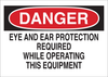 Brady B-555 Aluminum Rectangle White Machine & Equipment Sign - 10 in Width x 7 in Height - 42496 - 754476-42496 - R. S. Hughes Company, Inc.