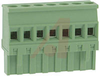 Plug, Terminal Block; 12 A; 250 V; 5 mm; 24 AWG/kcmil (Min.); 7; Screw; 4 kV - 70054822 - Allied Electronics, Inc.