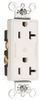 Duplex/Single Receptacle -- 26352-CDW - Image